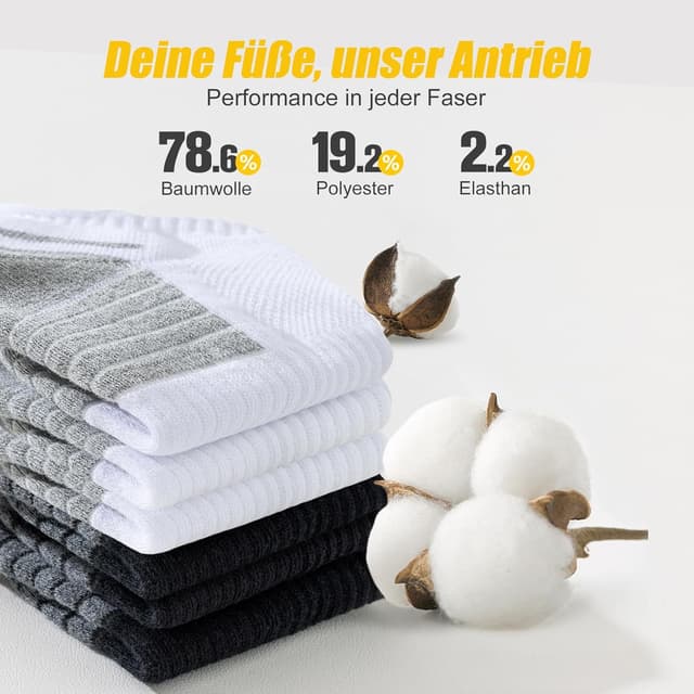 Thumbnail 5 de Calze sportive SockWaddles, 6 paia