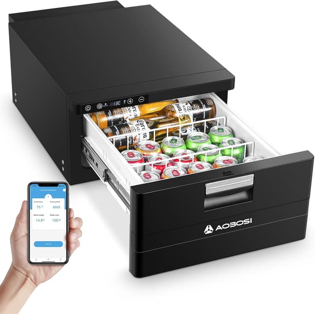 Imagen de AAOBOSI 31L Drawer Campervan Fridge en OfertitasTOP