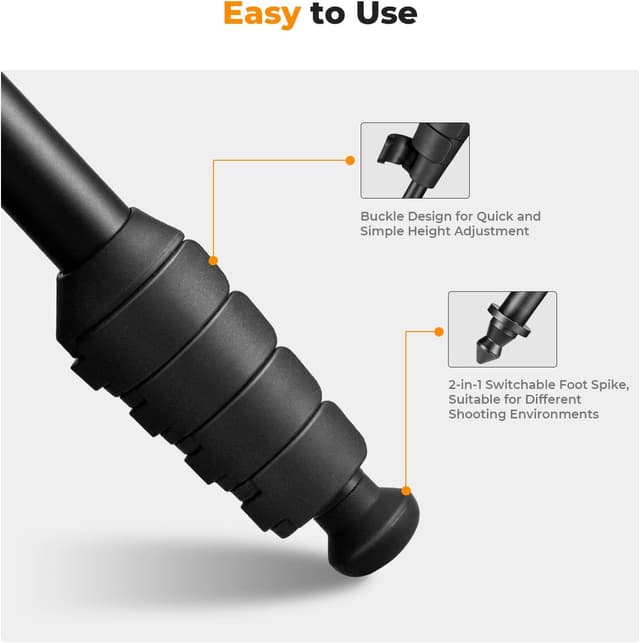 Thumbnail 5 de K&F CONCEPT MS16 Monopié 160 cm
