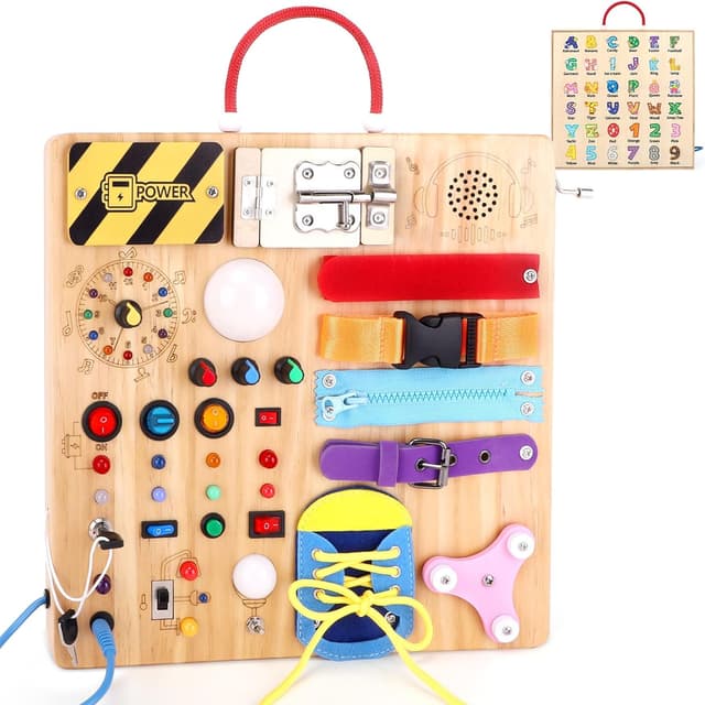 Detalle de Montessori Busy Board 23 in 1