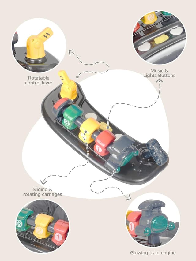 Detalle de Music and Lights Baby Walker 6 in 1