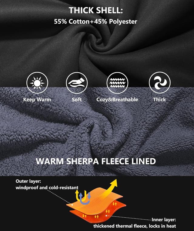 Thumbnail 3 de GEEK LIGHTING Men’s Fleece-Lined Hoodie