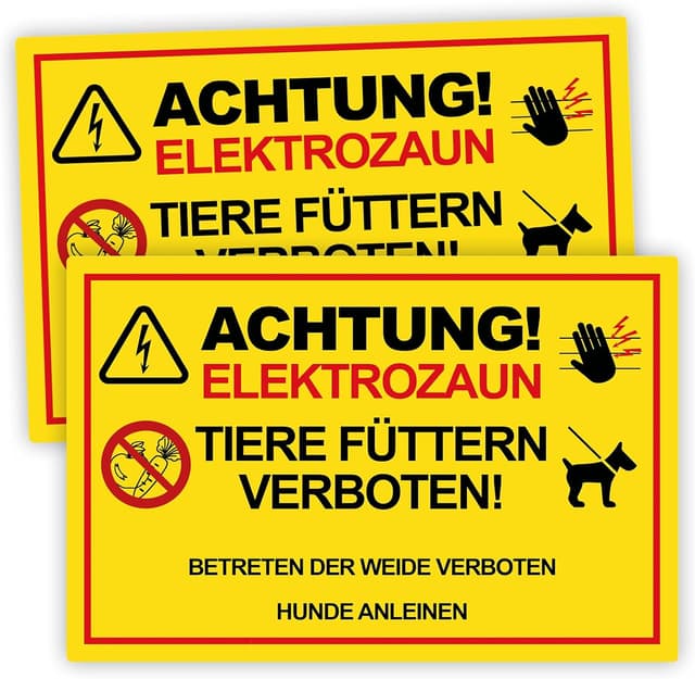 Thumbnail 6 de STROBO Videoüberwachung Schild 20x30 cm, 2 Stück