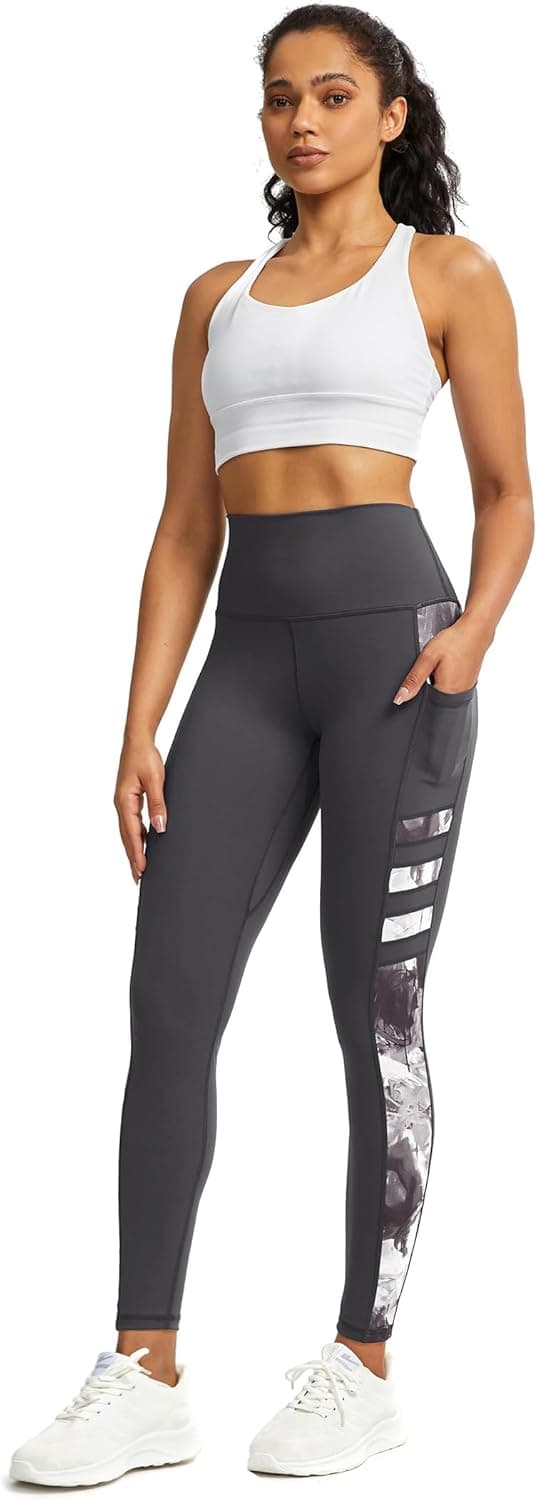 Thumbnail 6 de Tuspryt Sport-Leggings Damen mit Taschen – blickdichte High-Waist Trainingshose für Yoga, Fitness & Lauf