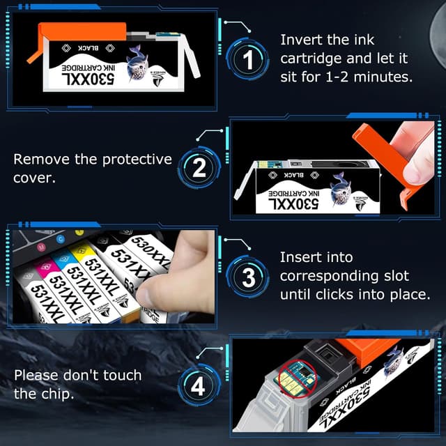 Detalle 2 de Canon 530XXL 531XXL ink cartridges 7-pack