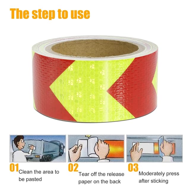 Detalle 2 de XFXIA Reflektierendes Klebeband 10 m