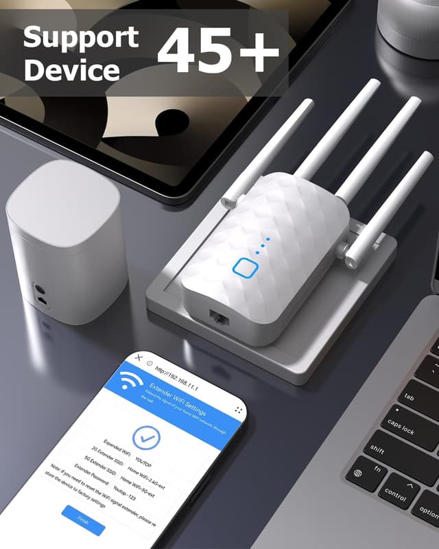 Thumbnail 6 de MEETOWN WLAN Verstärker Ultraxtender 1200 MBit/s Dualband