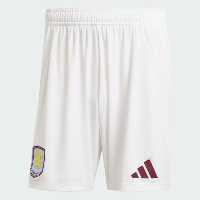 Detalle 2 de Pantalón corto primera equipación Aston Villa FC 24/25 de adidas (blanco)