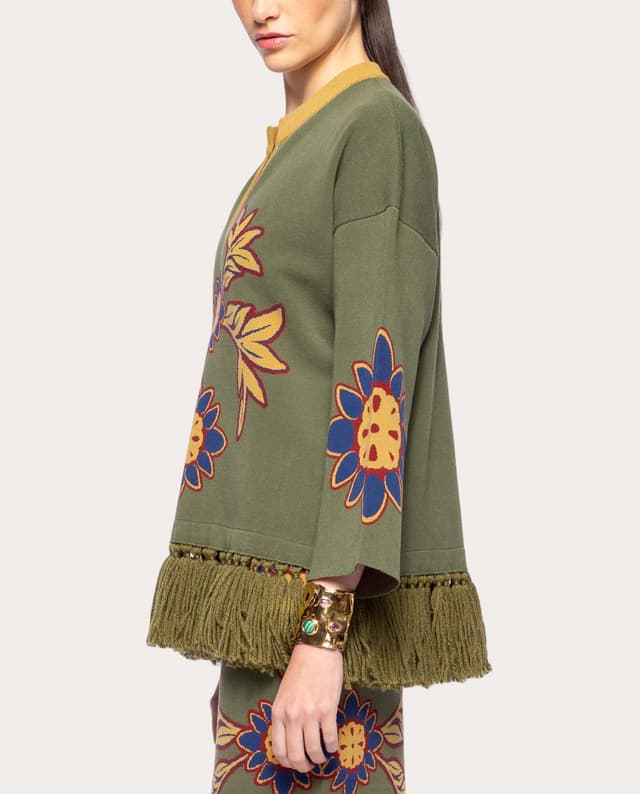 Thumbnail 3 de Paula Amorim Jersey Jade estampado