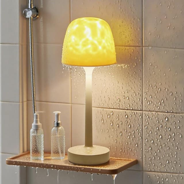 Detalle de Funlenry Spa-Like Shower Lamp 16‑colour projector