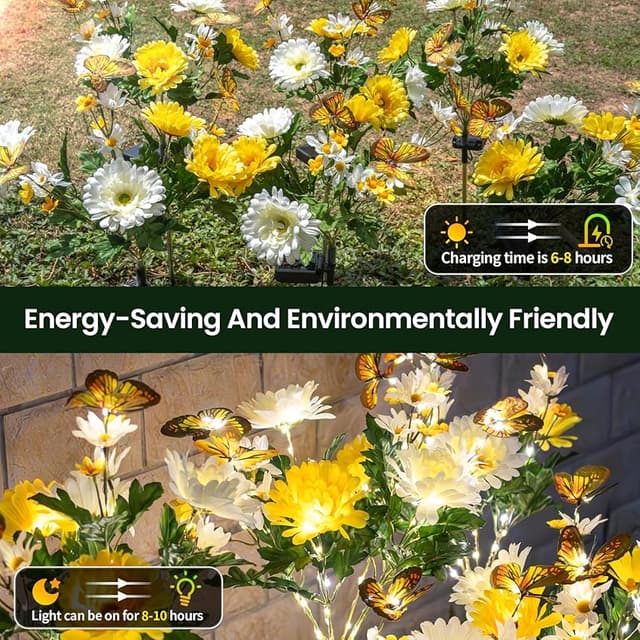 Thumbnail 4 de TopVelo Solar Garden Light 120 LEDs 4-Pack