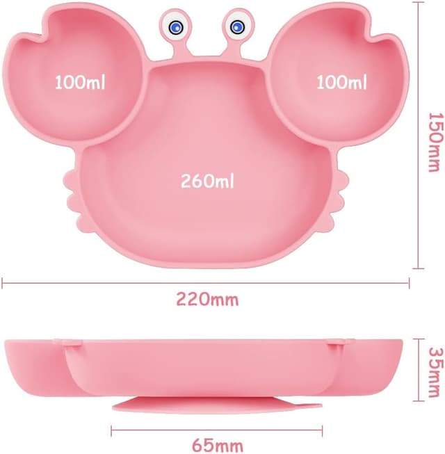 Detalle 2 de Vicloon piastra antiscivolo in silicone rosa