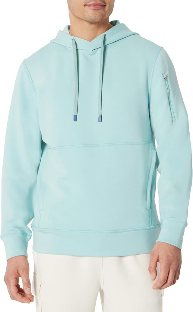Detalle de Amazon Essentials Active Men’s Relaxed-Fit Hoodie (Active Sweat)