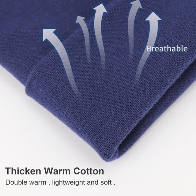 Detalle de DRESHOW Knit Baby Beanie Set, 8 Pack