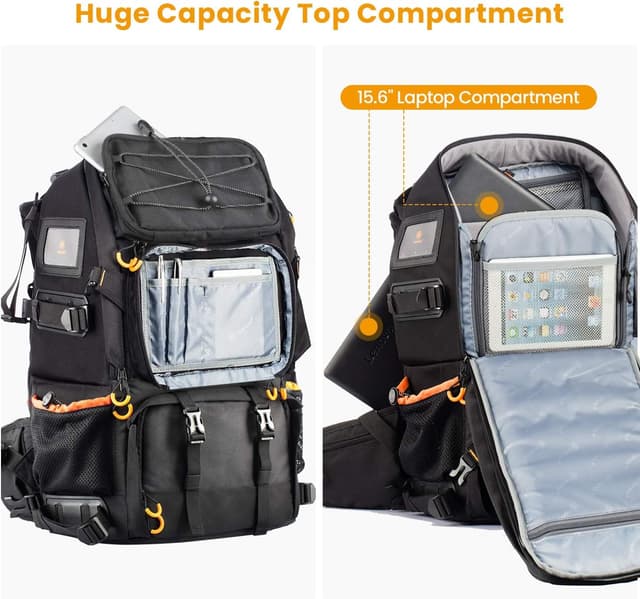 Detalle 2 de TARION Kamerarucksack für DSLR bis 15,6 Zoll