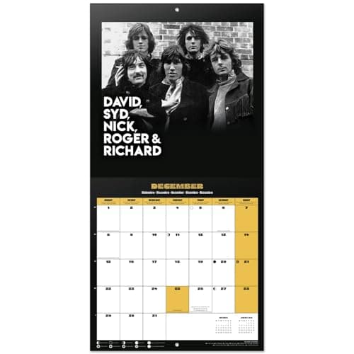Thumbnail 5 de Calendario 2025 Pared Pink Floyd 📅 - Planificador Mensual Decorativo