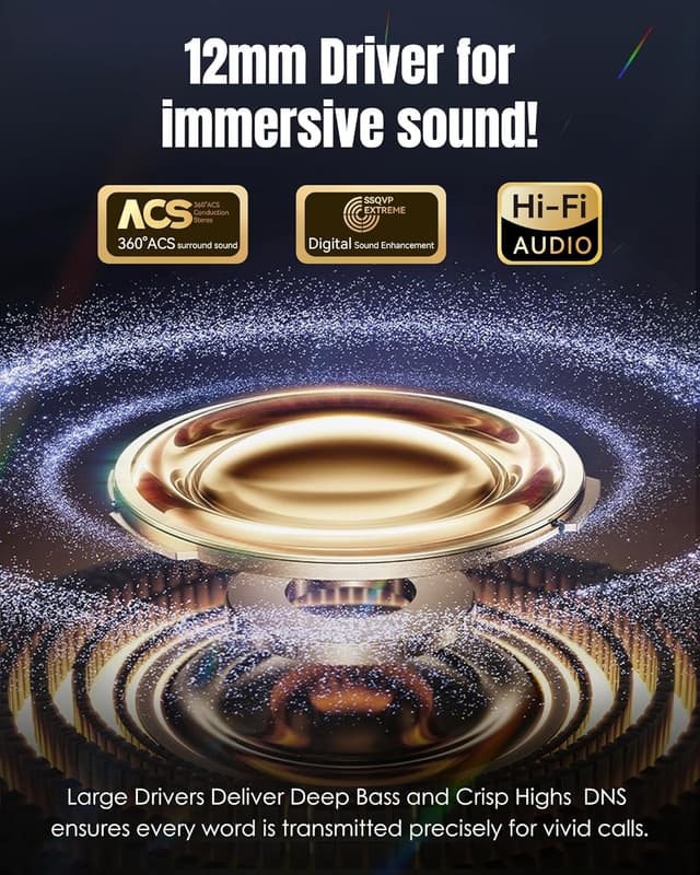 Detalle 2 de King Lucky Open‑Ear Kopfhörer 50h