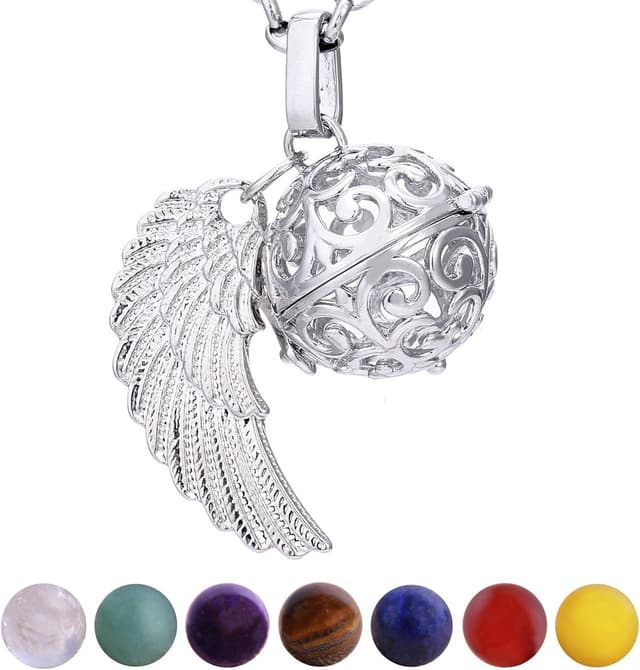 Detalle de Collana Morella in acciaio, 70 cm