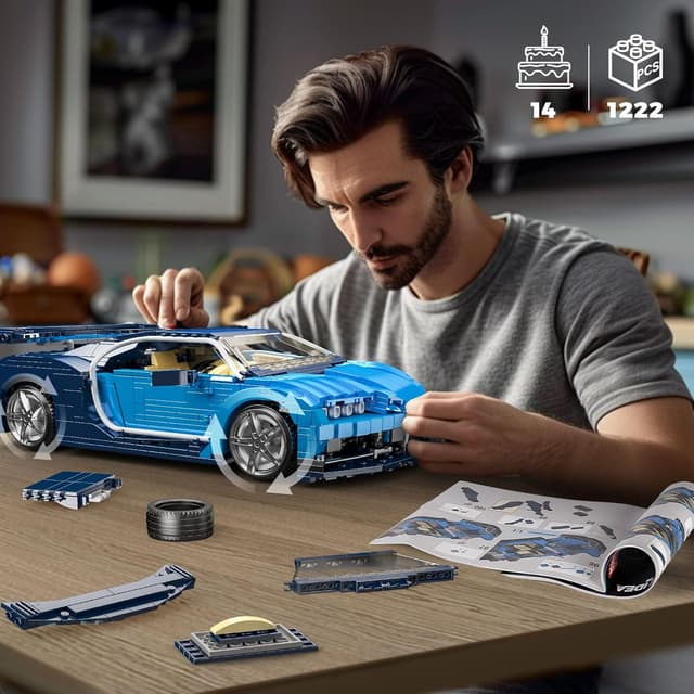 Thumbnail 5 de Mould King 10111, kit supercar 1222 pièces