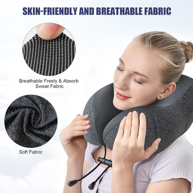 Thumbnail 2 de Jiancrate Travel Pillow Neck Support