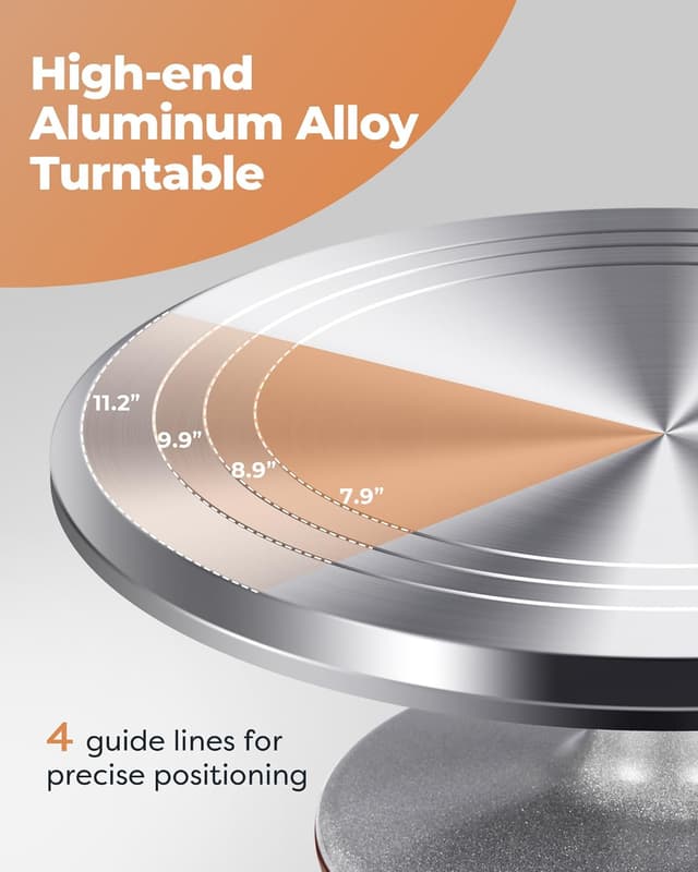 Thumbnail 1 de Kootek Cake Decorating Kit, 12" turntable