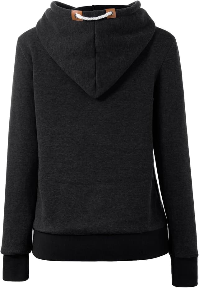 Detalle de Cindeyar Women’s Oversized Hoodie with Pockets – long-sleeve fleece-lined pullover
