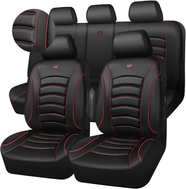 Imagen de CAR PASS 3D Foam PU Leather Seat Covers — Universal en OfertitasTOP