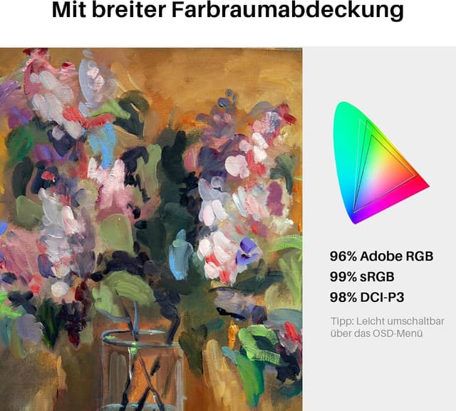 Detalle de HUION Kamvas Pro 19 4K Grafiktablett mit Display (18,4 Zoll) und Touchscreen