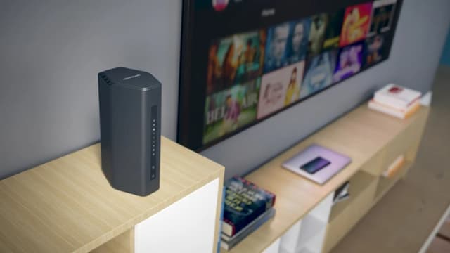 Detalle de Netgear Nighthawk RS200 (Wi-Fi 7) – schneller Router für 1–2 Etagen mit geringer Latenz