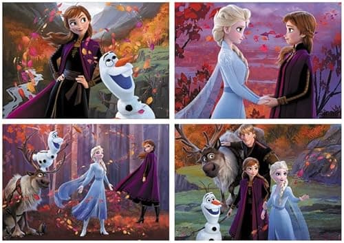 Thumbnail 5 de Educa - Set de 4 Puzzles Frozen 2 de 50 a 150 piezas 🧩 5+ años
