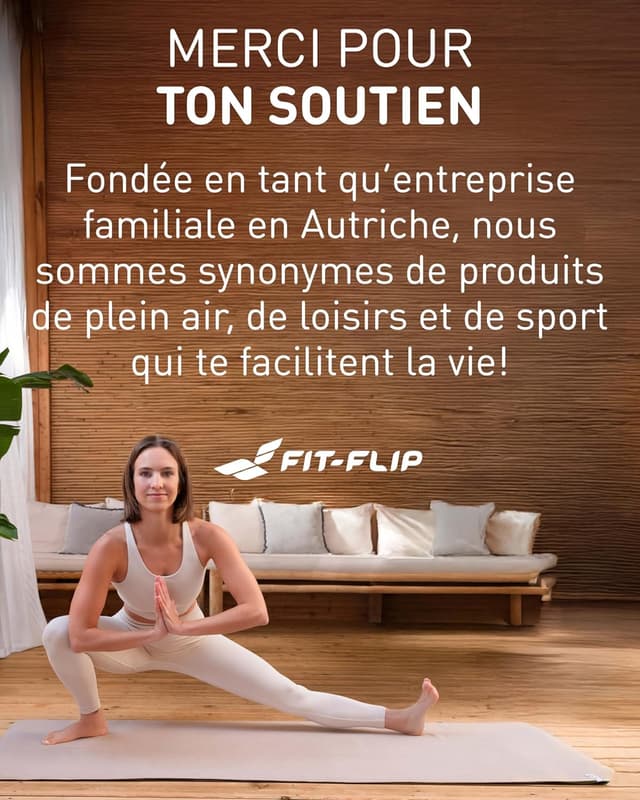Thumbnail 6 de Fit-Flip serviette yoga 185 x 63 antidérapante
