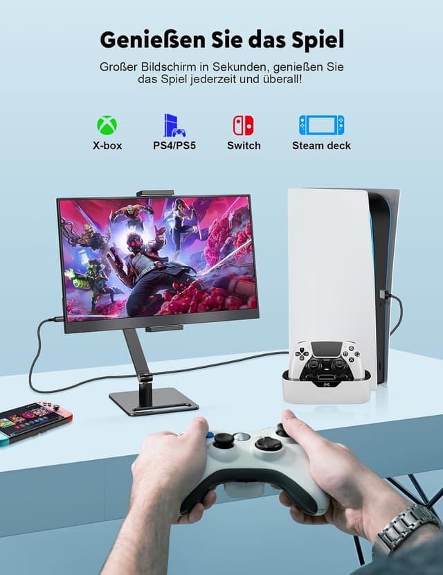 Thumbnail 6 de MAGICRAVEN Tragbarer Monitor 15,6" 1080p