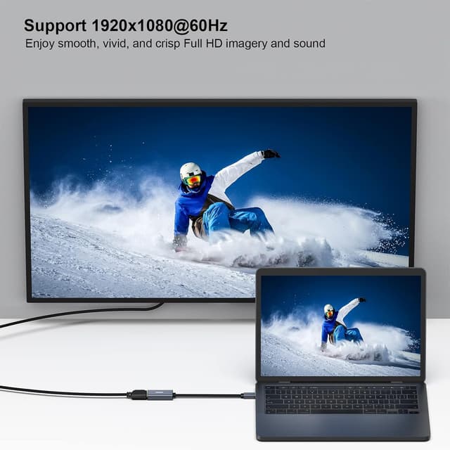 Thumbnail 5 de BENFEI Mini DisplayPort auf HDMI Adapter 4K