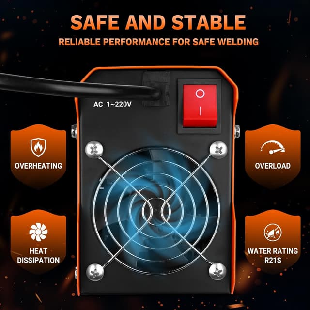 Thumbnail 4 de DEKO 120A 220V soldador MMA portátil