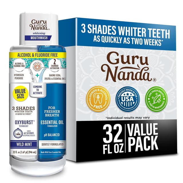 Imagen de GuruNanda Teeth Whitening 32 Fl Oz 🦷 en OfertitasTOP
