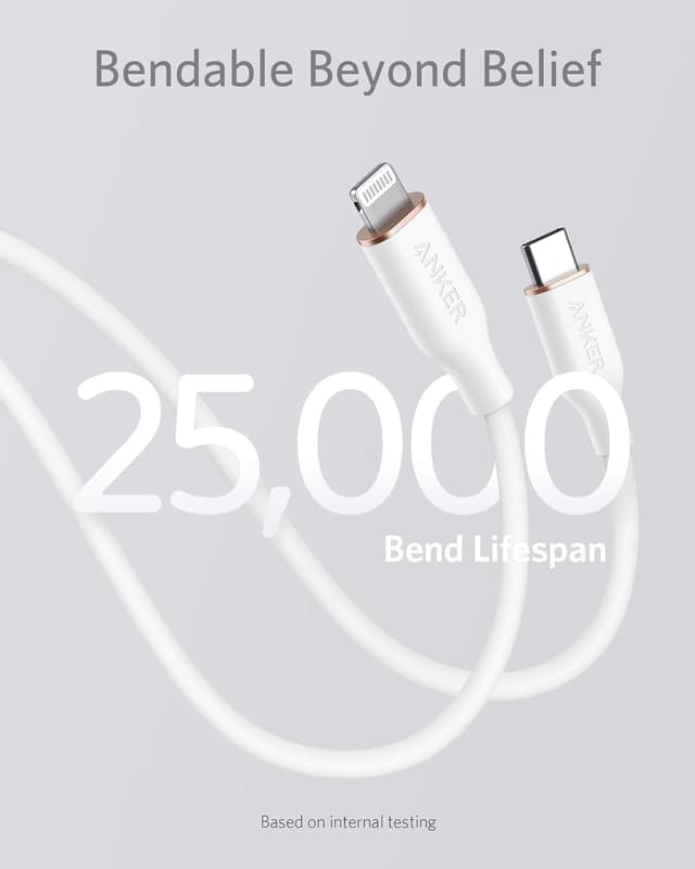 Detalle 2 de Anker PowerLine III Flow Lightning 6 pies