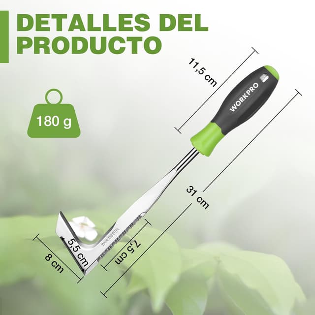 Thumbnail 5 de WORKPRO Deshierbe 31 cm extractor
