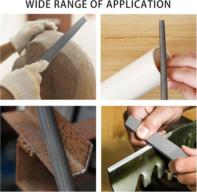 Thumbnail 4 de Tarist Metal File Set 3-Piece 8-Inch