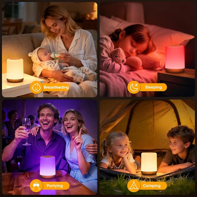 Thumbnail 6 de CAKLIK Lampara Mesita Noche 256 RGB