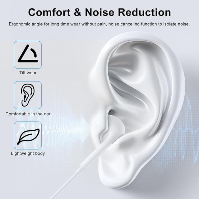 Thumbnail 5 de USB C Kopfhörer In-Ear mit Mikrofon