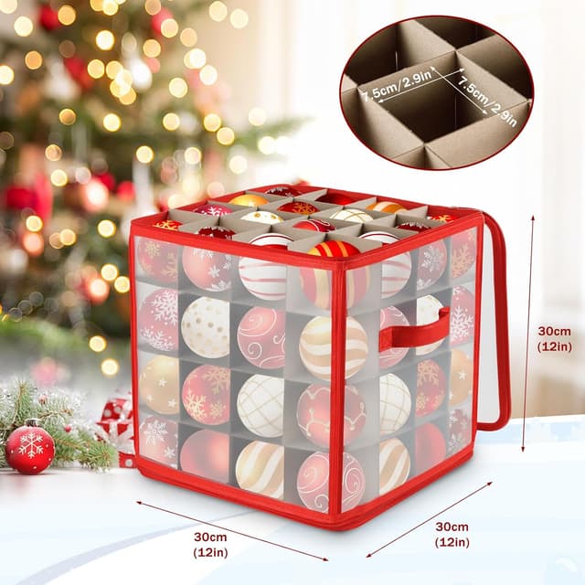 Thumbnail 2 de Ruibinlee Kugelaufbewahrung 64er Box 4-lagig 🎄