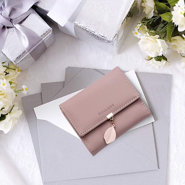 Thumbnail 6 de Roulens Damen-Geldbeutel mit RFID-Blockierung im Kurzformat – klein & mit mehreren Fächern