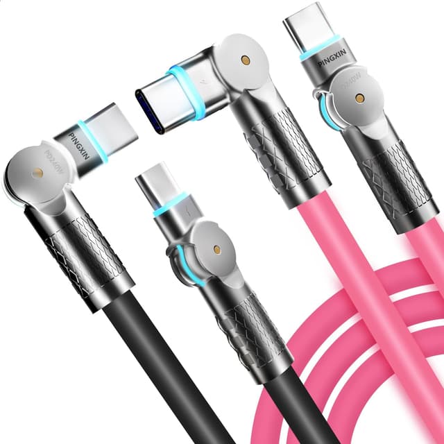 Imagen de USB-C to USB-C Cable 10ft 240W 2-Pack for USB-C Devices en OfertitasTOP