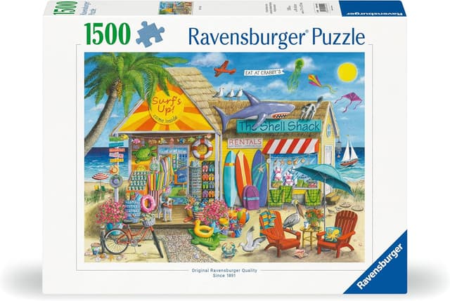 Detalle 2 de Ravensburger Surf’s Up 1500-Piece Jigsaw Puzzle (80 x 60cm) for Adults and Kids 12+