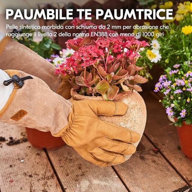 Thumbnail 2 de Vgo Guanti da giardinaggio L