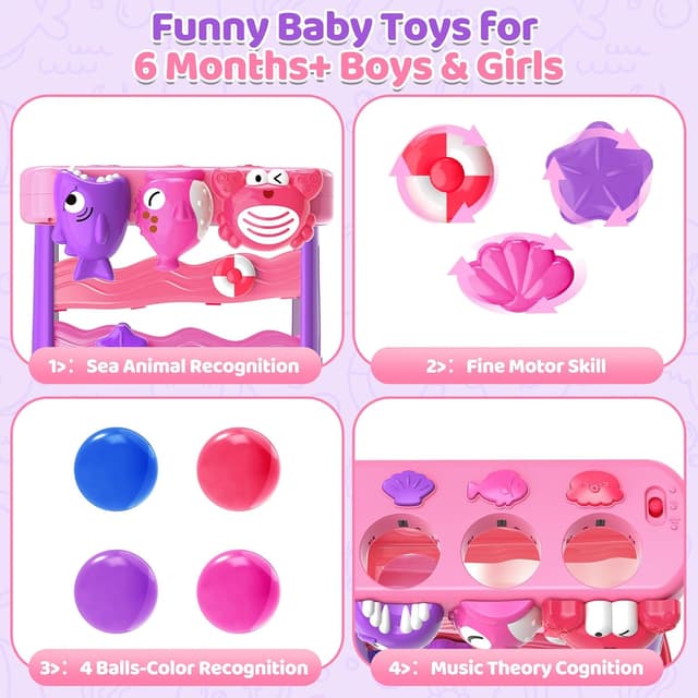 Thumbnail 4 de YEGEER Musical Toddler Toy for 1-2 Years