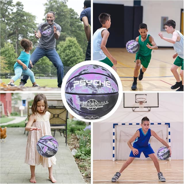 Thumbnail 4 de Wuzfully Basketball Größe 5 Indoor Outdoor