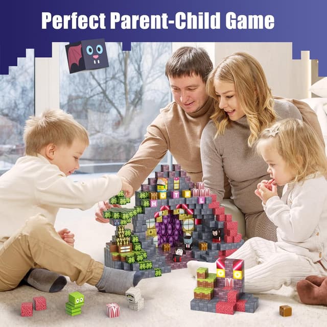 Thumbnail 6 de Bloques Magnéticos 198 Piezas STEM