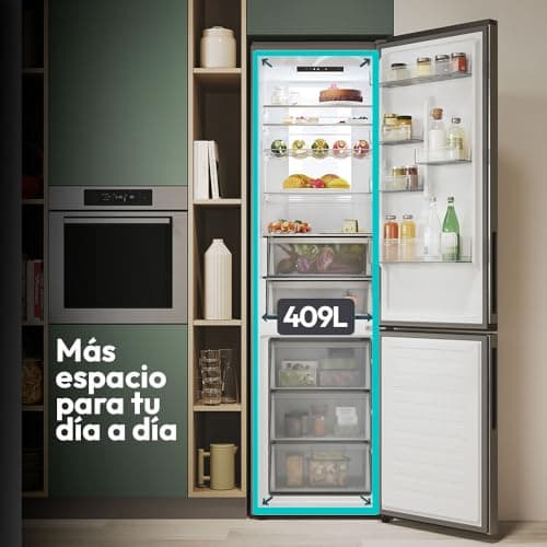 Detalle 2 de Candy Fresco 300 CNCQ2T620EX Frigorífico Combi 409 L