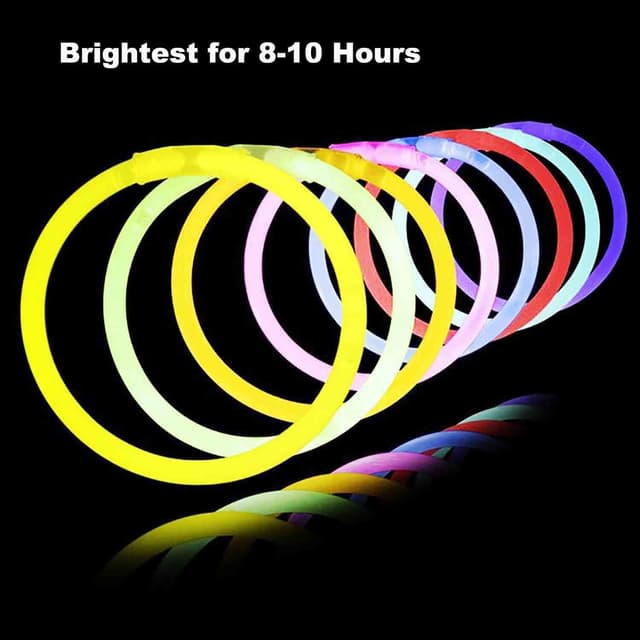 Thumbnail 3 de AuFiiy Glow Sticks 100 pack 8 inch